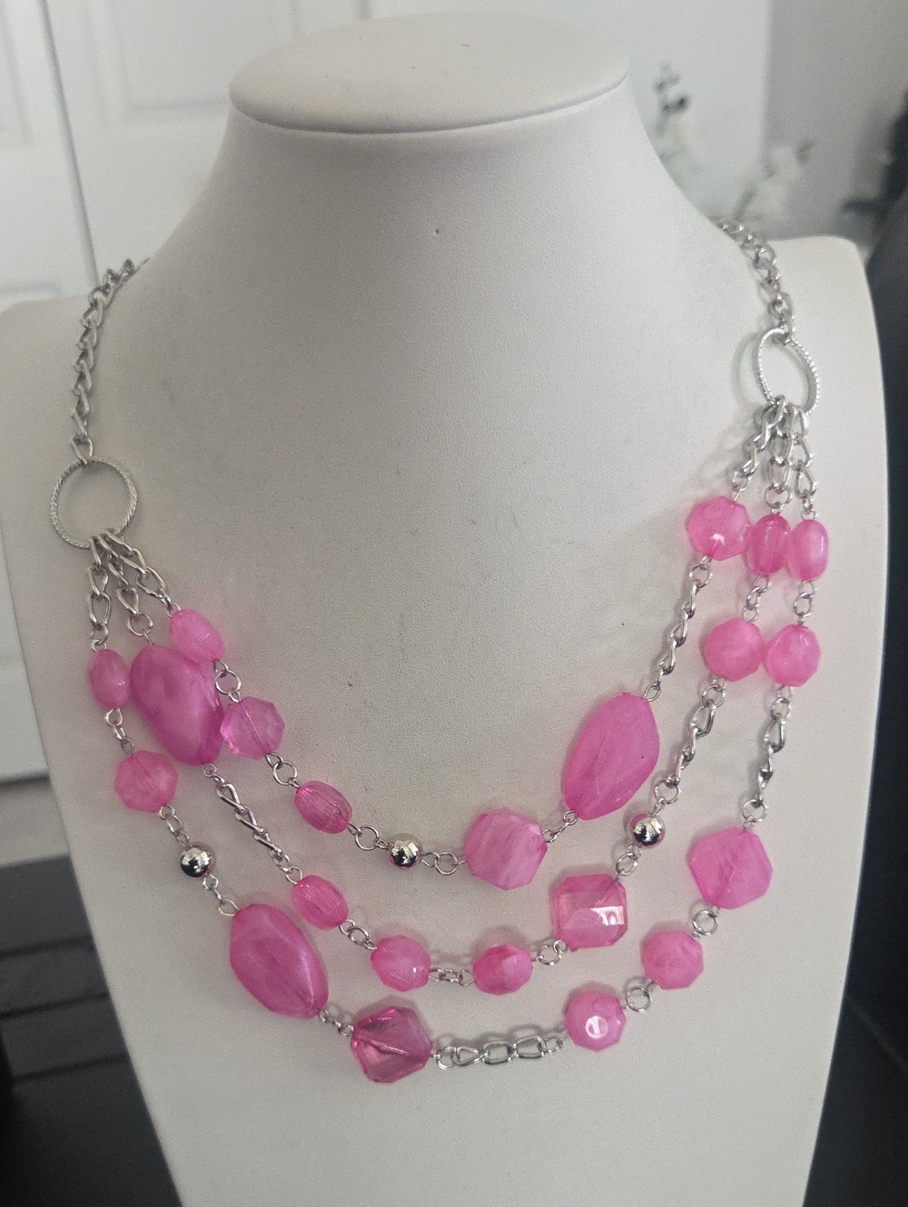 Paparazzi Summer Sunsets Pink Necklace NWT